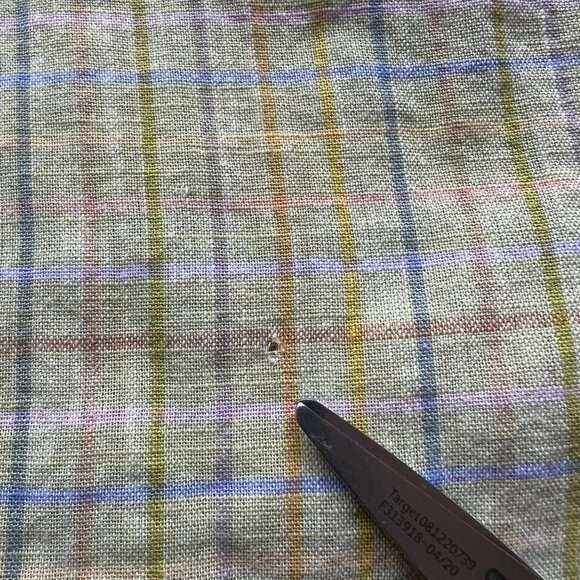 Paul Stuart Size L Yellow Green Plaid 100% Cotton Long Sleeve Button-Down Shirt - Picture 16 of 16